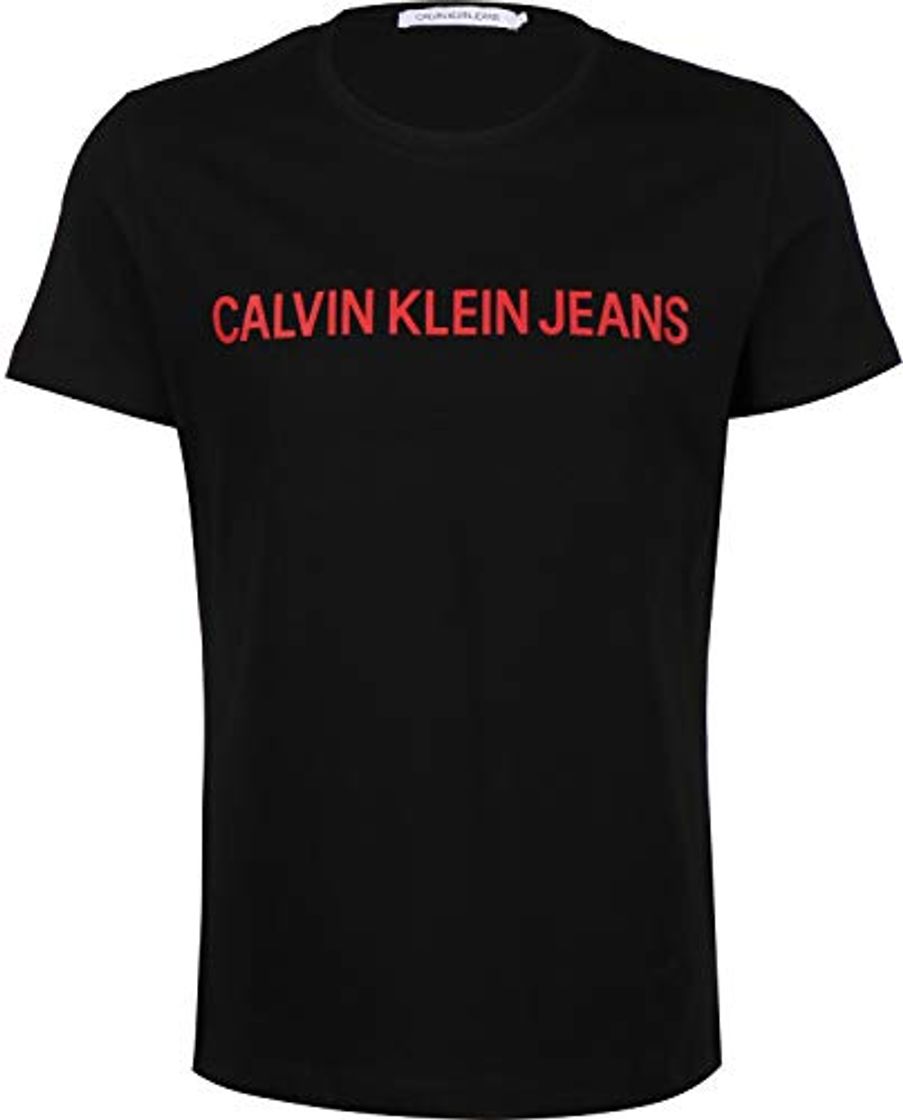 Product Calvin Klein Jeans T-shirt uomo institutional logo color j30j307856 xxl negro