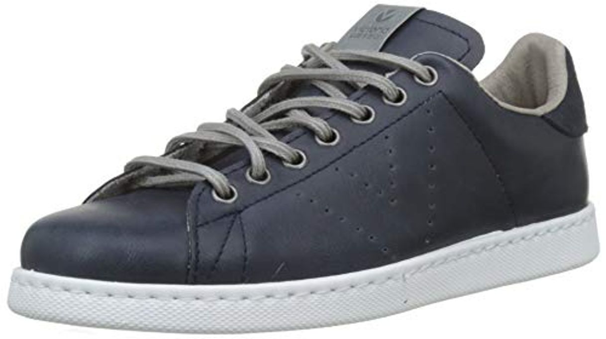 Social Victoria Tenis PU, Zapatillas para Hombre, Azul