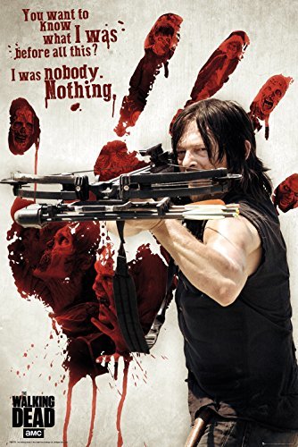 Producto Grupo Erik Editores The Walking Dead Bloody Hand Daryl Poster