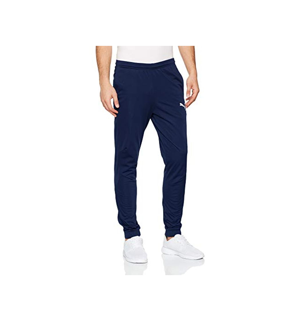 Fashion PUMA Liga Sideline Poly Core Pantalón, Hombre, Azul