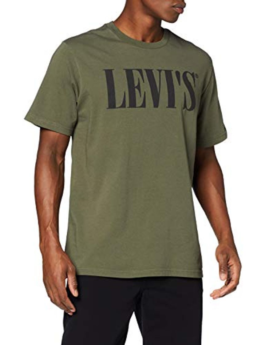 Moda Levi's Relaxed Graphic tee Camiseta, Verde