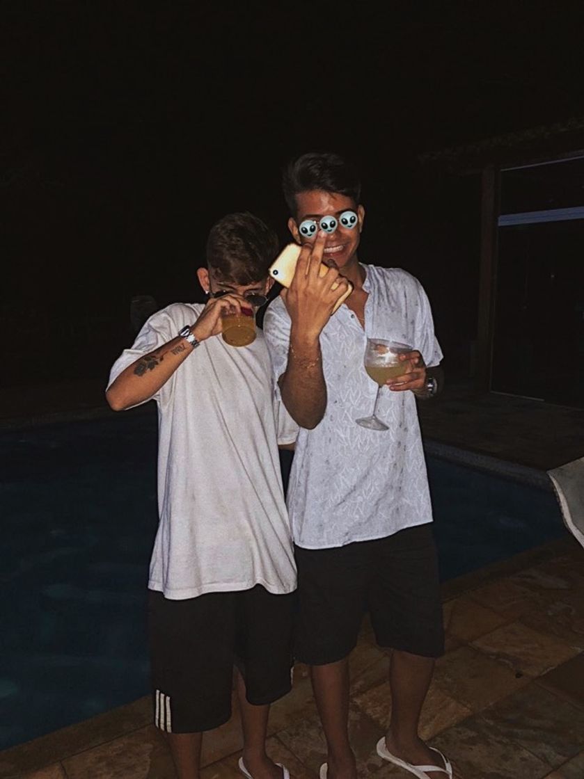 Social Uma foto com amigos 