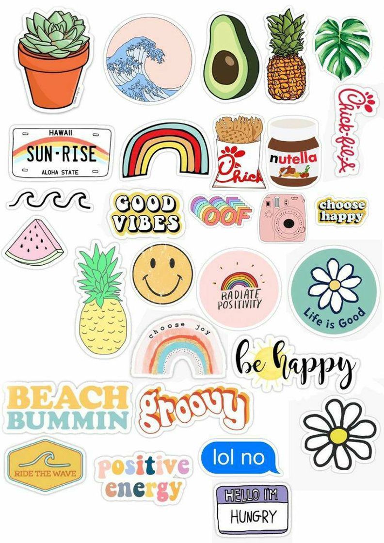 Fashion grade de stickers