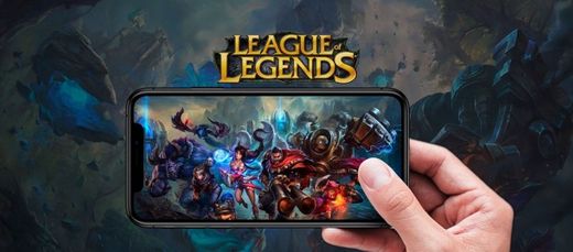 Jogue League of Legends mobile antes de todo mundo.