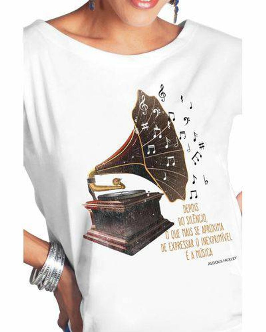 Fashion Camiseta branca Aldous Huxley