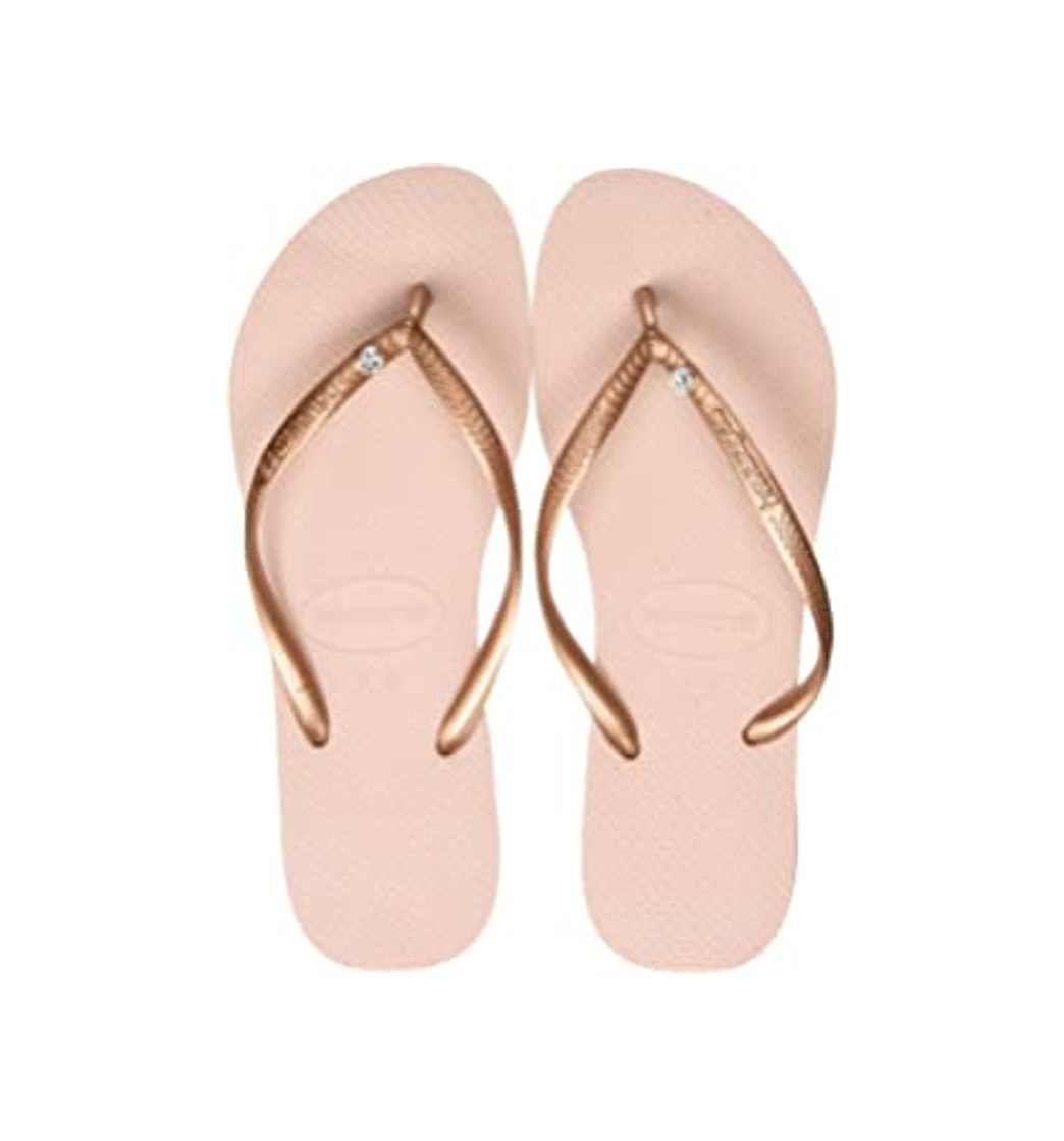 Fashion Havaianas Slim, Chanclas para Mujer, Marrón