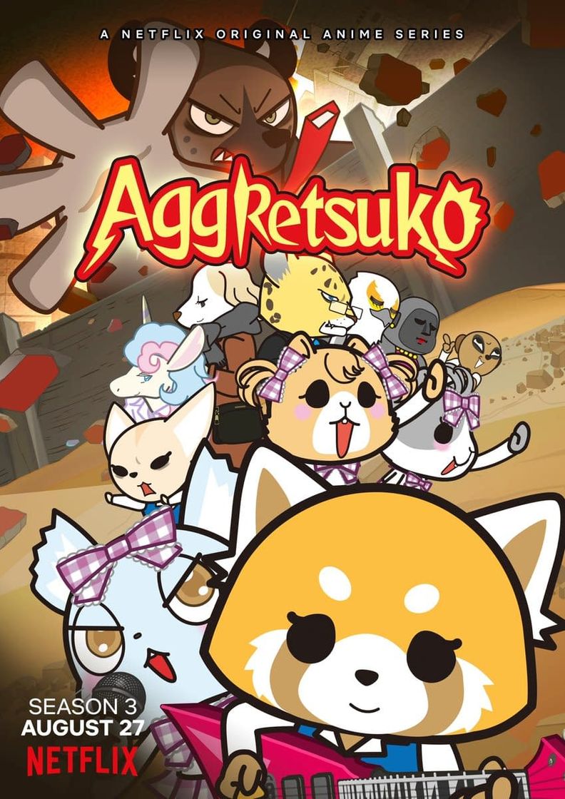 Fashion Anime Series Aggretsuko