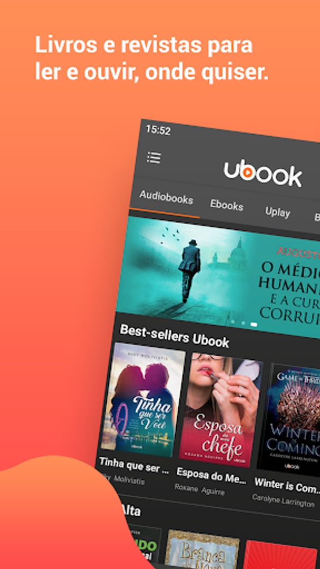 App Ubook - Audiobooks