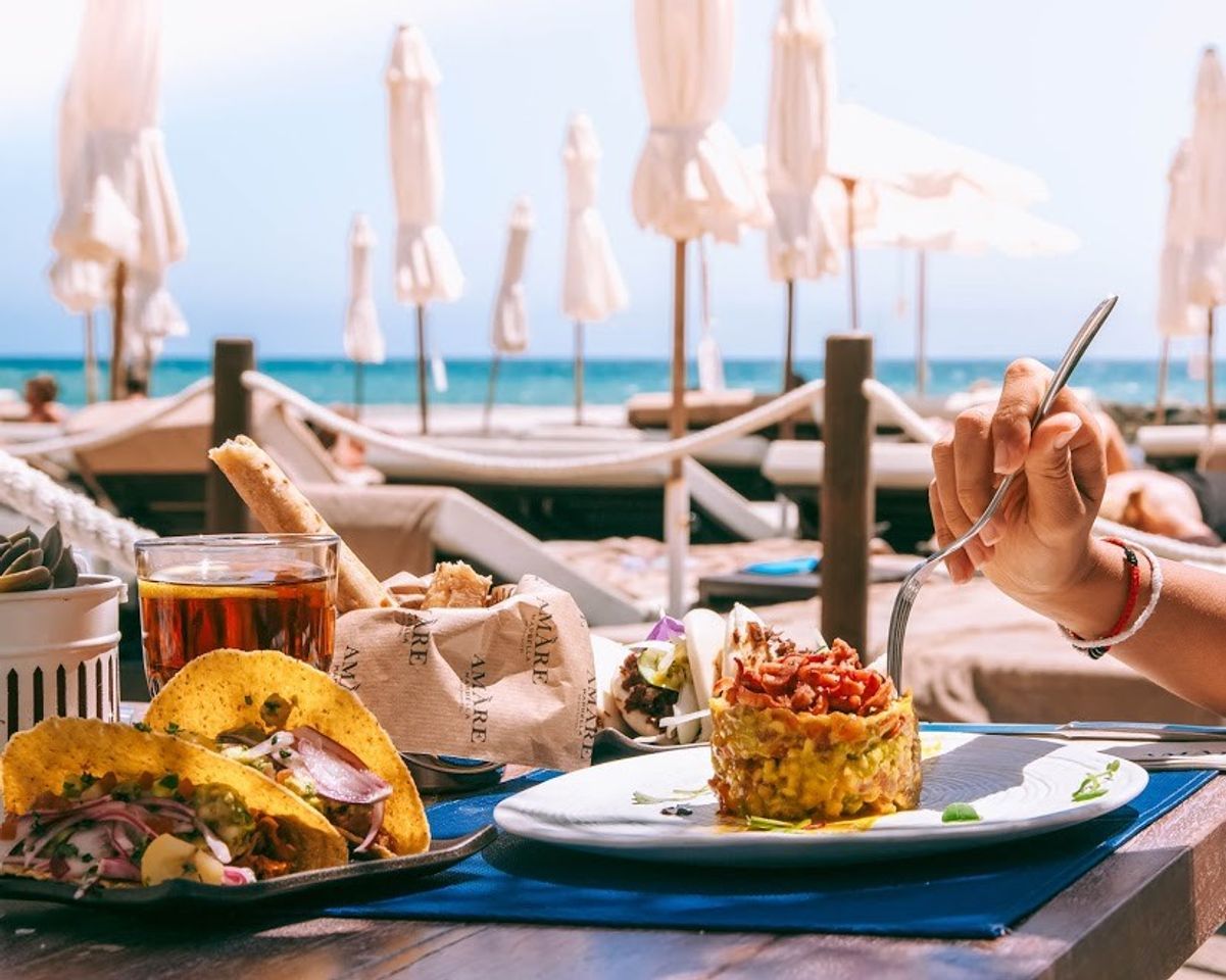 Restaurants Amare Beach Club Marbella