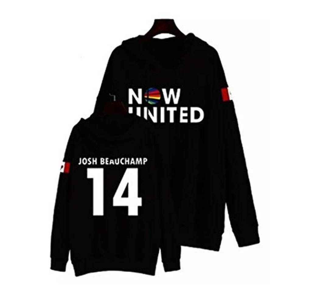 Product 2020 Now United Sudadera con capucha para hombre y mujer, Josh Beauchamp