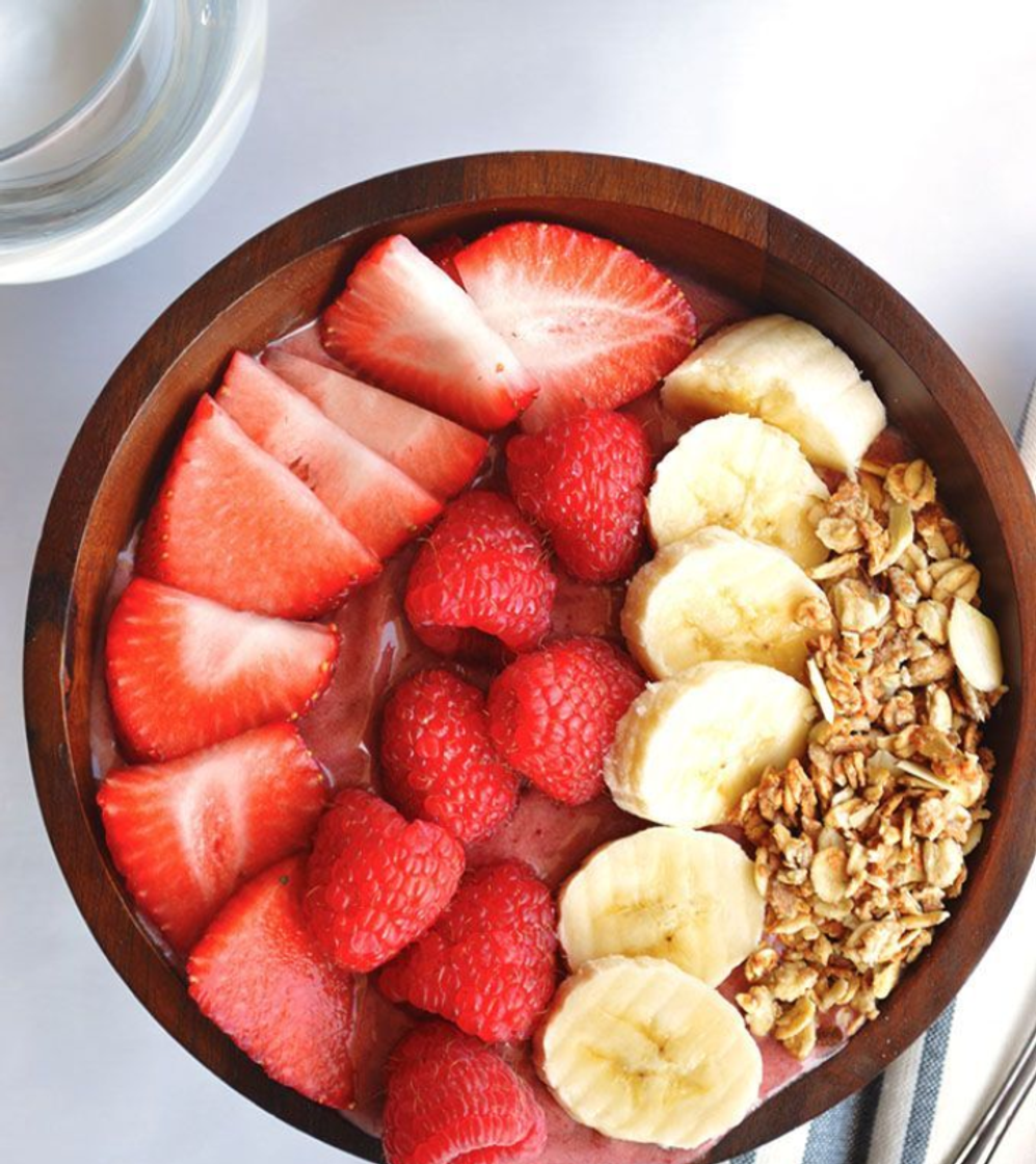 Fashion Frutas com granola 