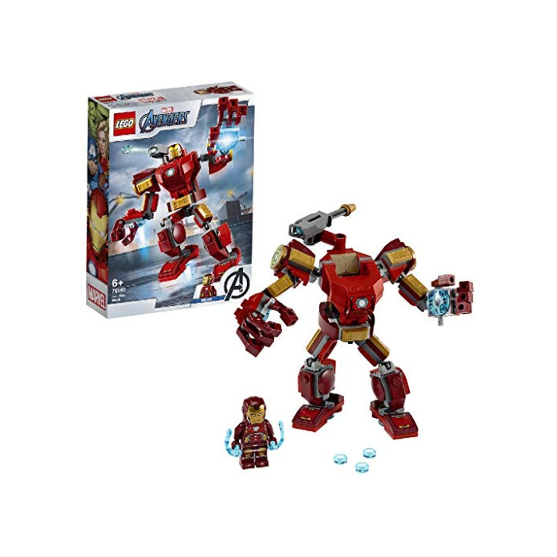 Producto LEGO Super Heroes - Armadura Robótica de Iron Man, Juego de Construcción