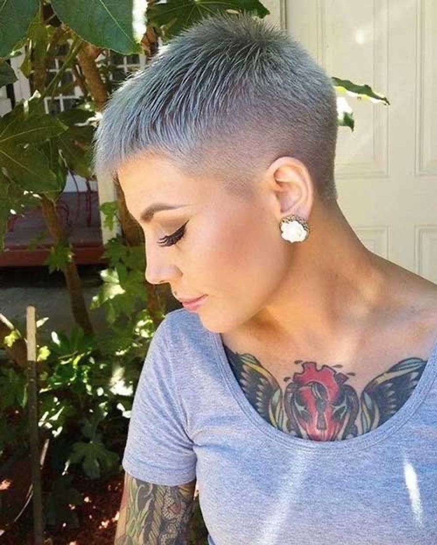 Fashion shaved hair