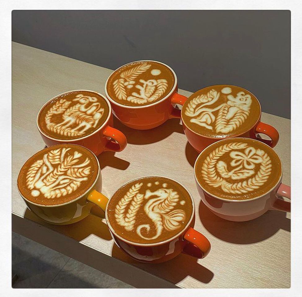 Fashion Coffee latte art