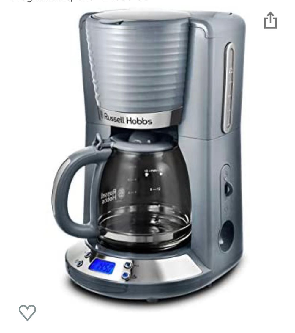 Social Cafetera de goteo Russell Hobbs 