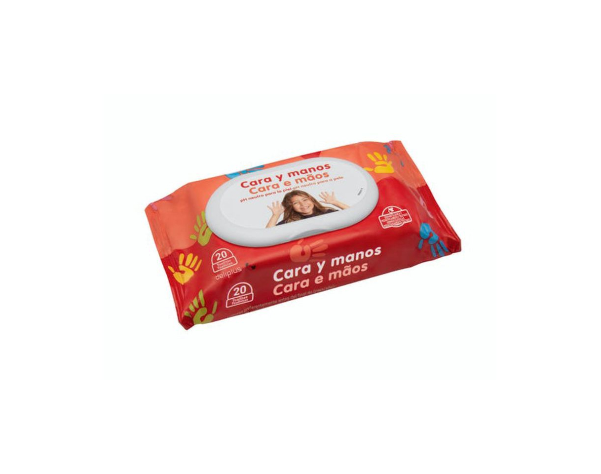 Social Toallitas infantiles cara y manos Deliplus