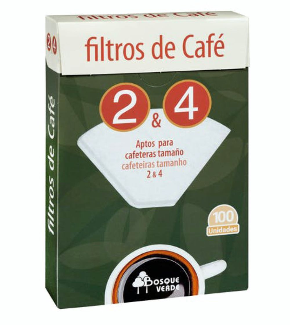 Social Filtros de café para cafeteras tamaño 2 y 4 Bosque Verde