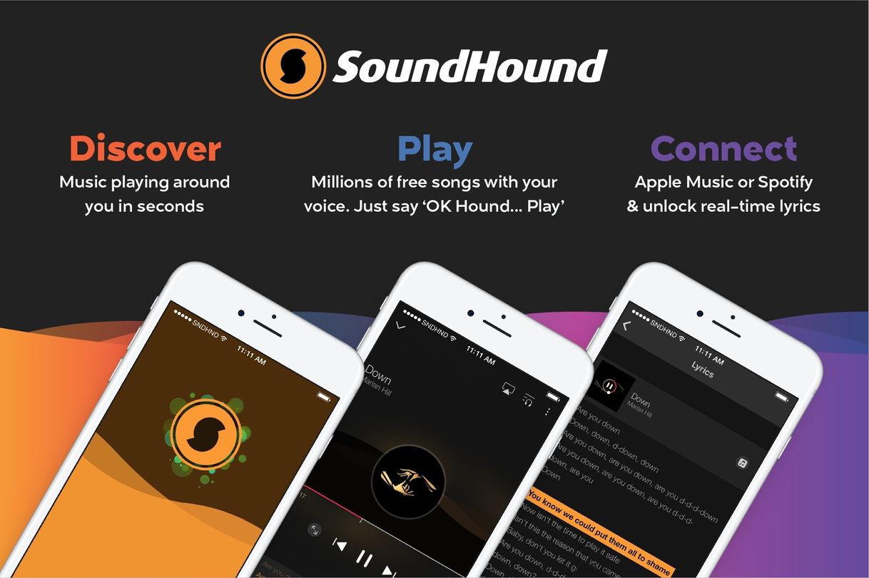 App SoundHound - Music Discovery