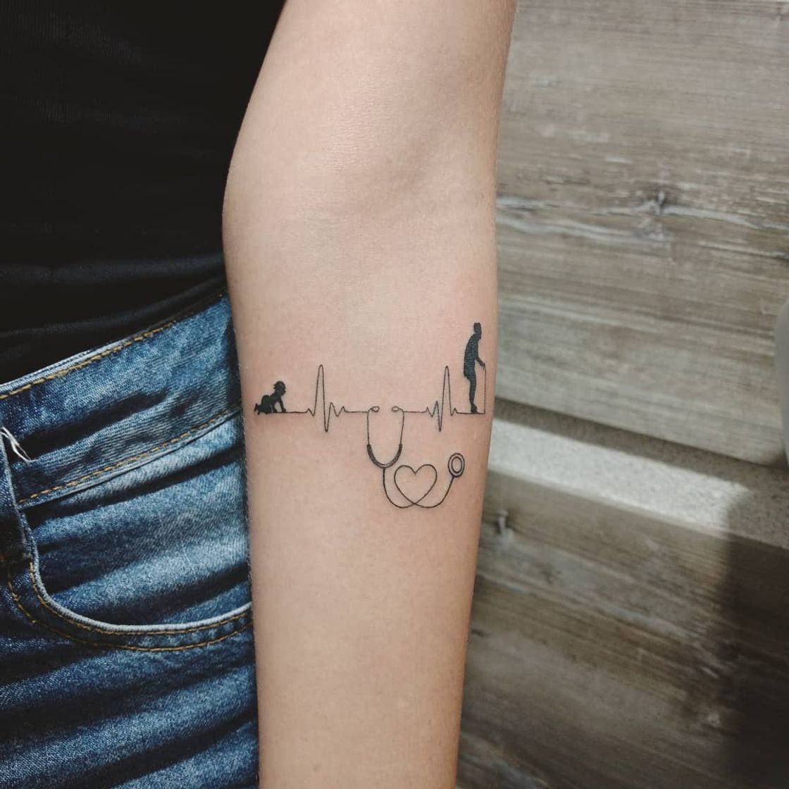 Fashion Tatuagem de amor próprio 💕