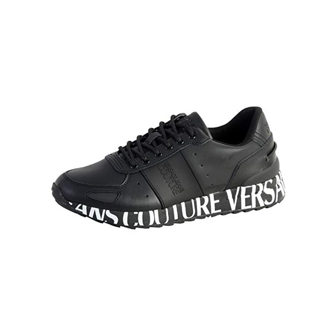 Moda Versace Jeans Couture Hombre Logo Zapatillas Nero 40 EU