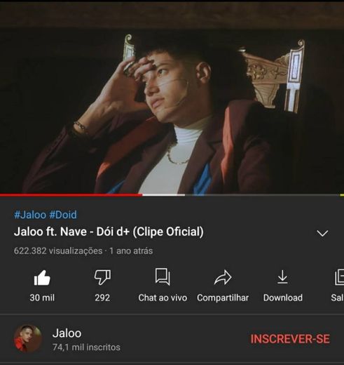 Jaloo ft. Nave - Dói d+ (Clipe Oficial) - YouTube