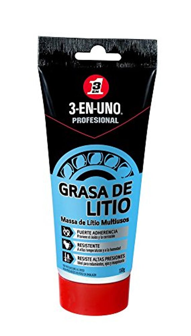 Producto 3 EN UNO Profesional - Grasa de Litio Tubo -150gr, incoloro