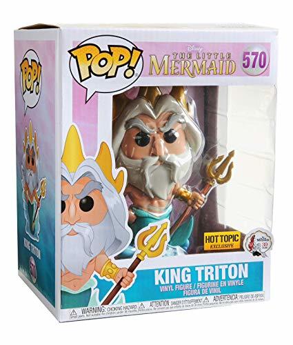 Social Funko Pop! Disney The Little Mermaid King Triton 6" Exclusive #570