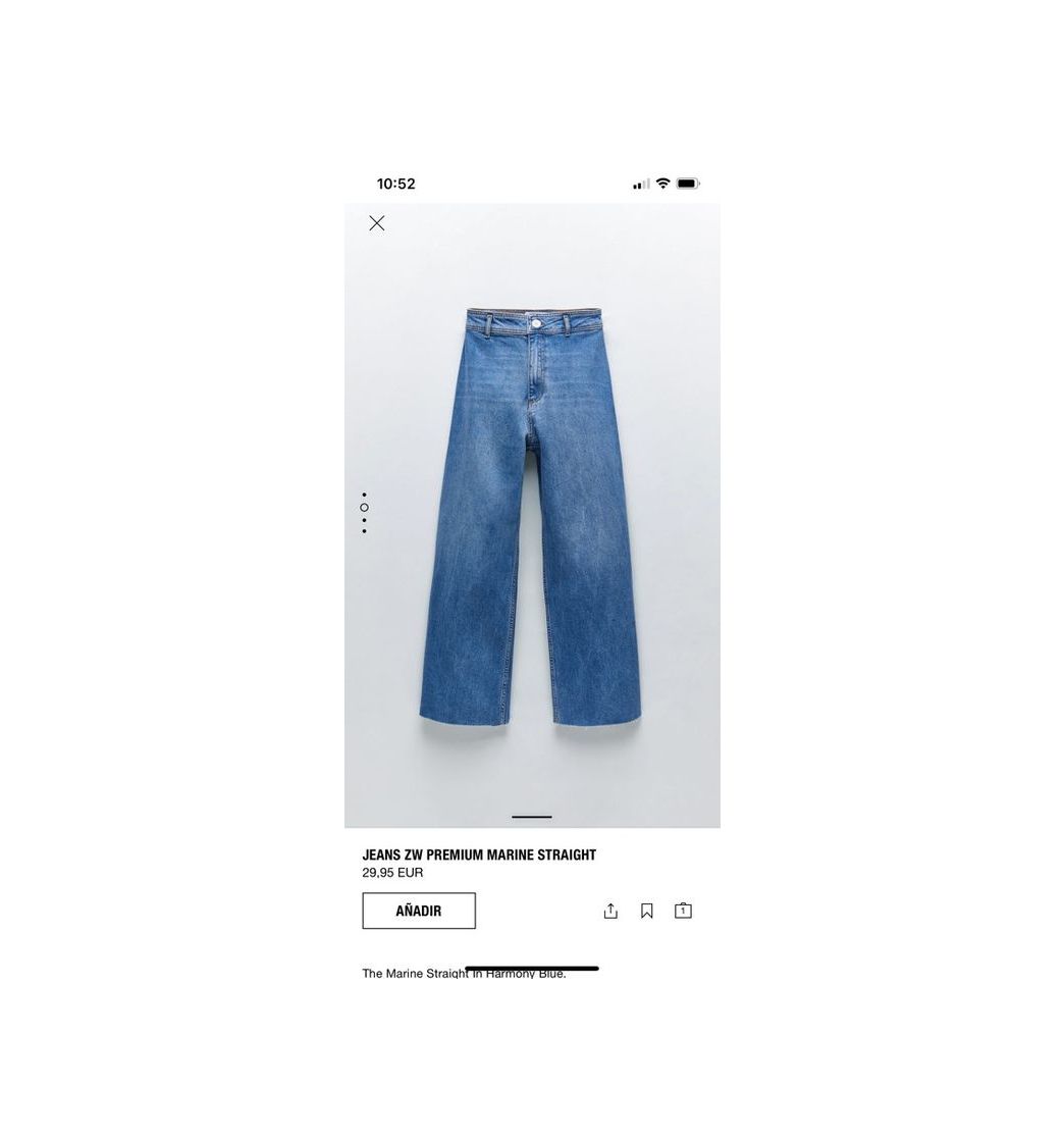 Moda ZW PREMIUM MARINE STRAIGHT JEANS