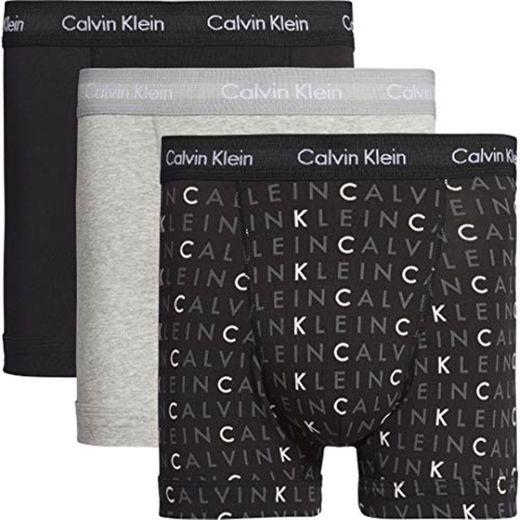 Calvin Klein Hombre 3 Pack Trunks
