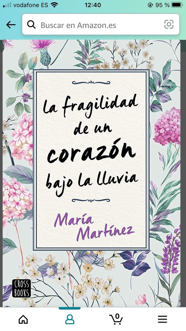 Book La fragilidad de un corazón bajo la lluvia