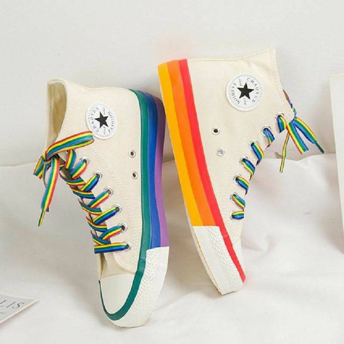 Moda Tenis all star lgbt/arco íris 