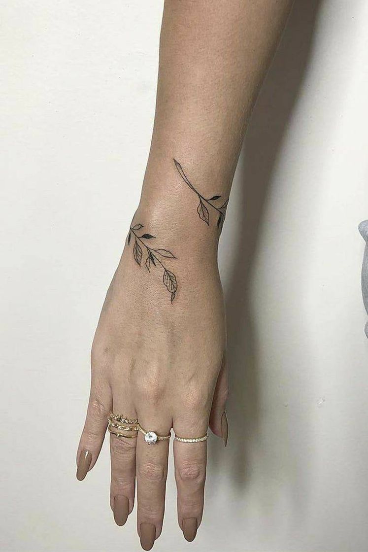 Fashion Tatuagem planta 