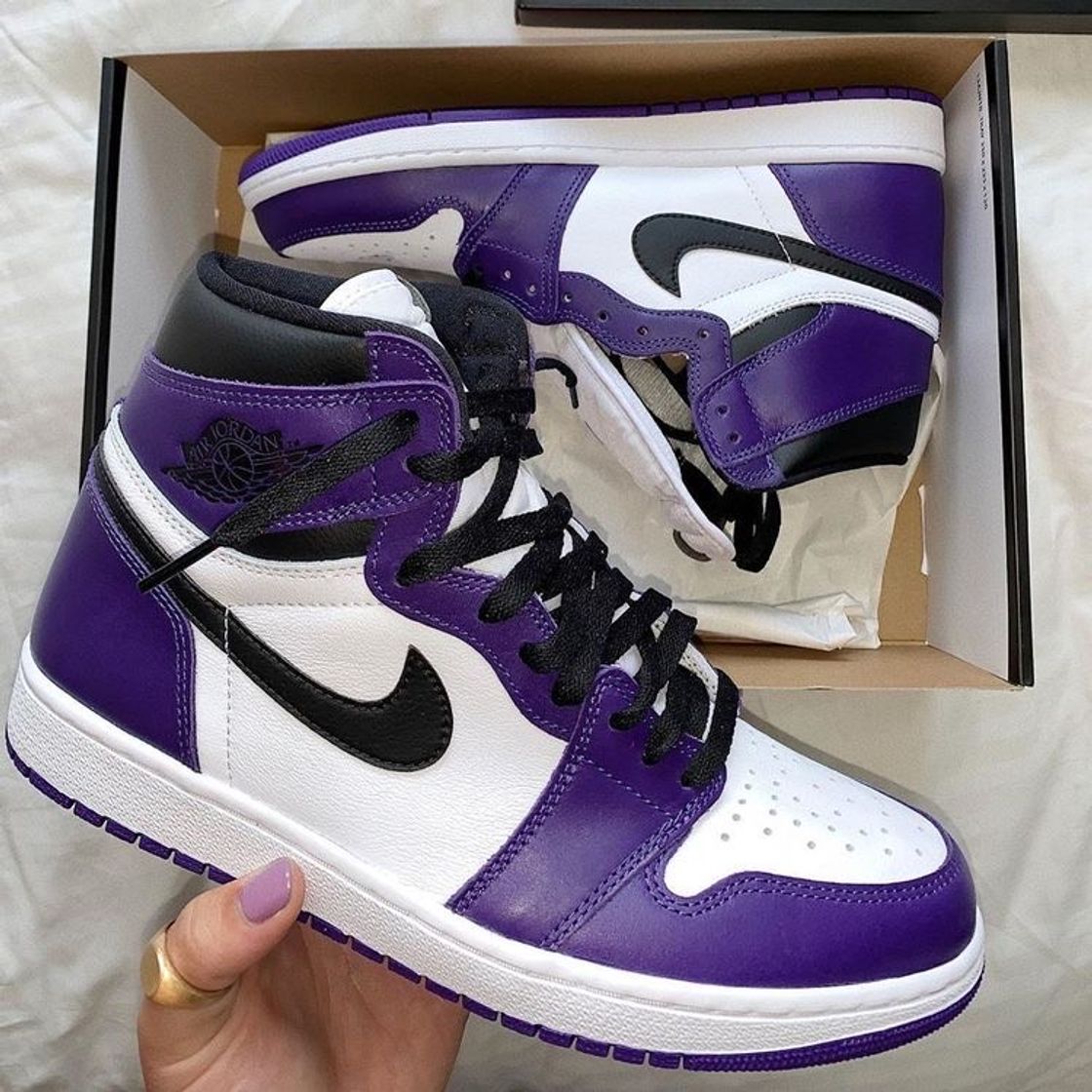 Fashion Air Jordan 1 Court Purple 