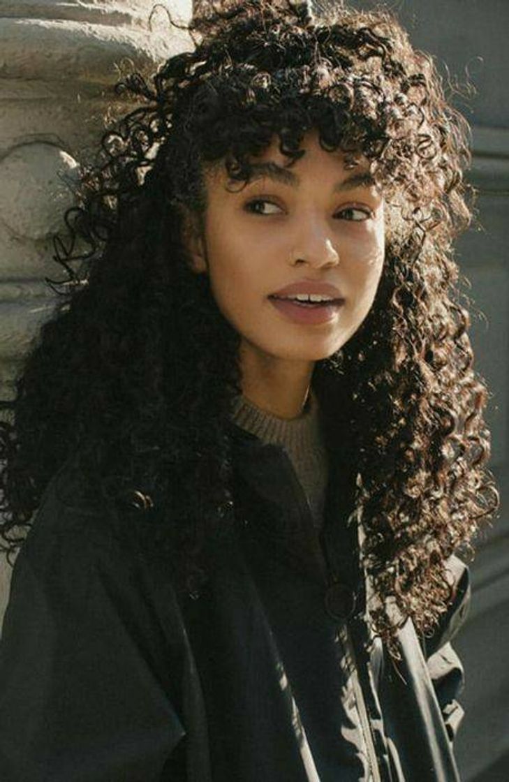 Fashion curly hair inspo