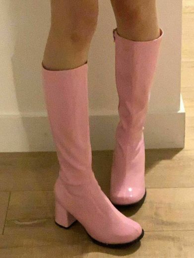 pink boots