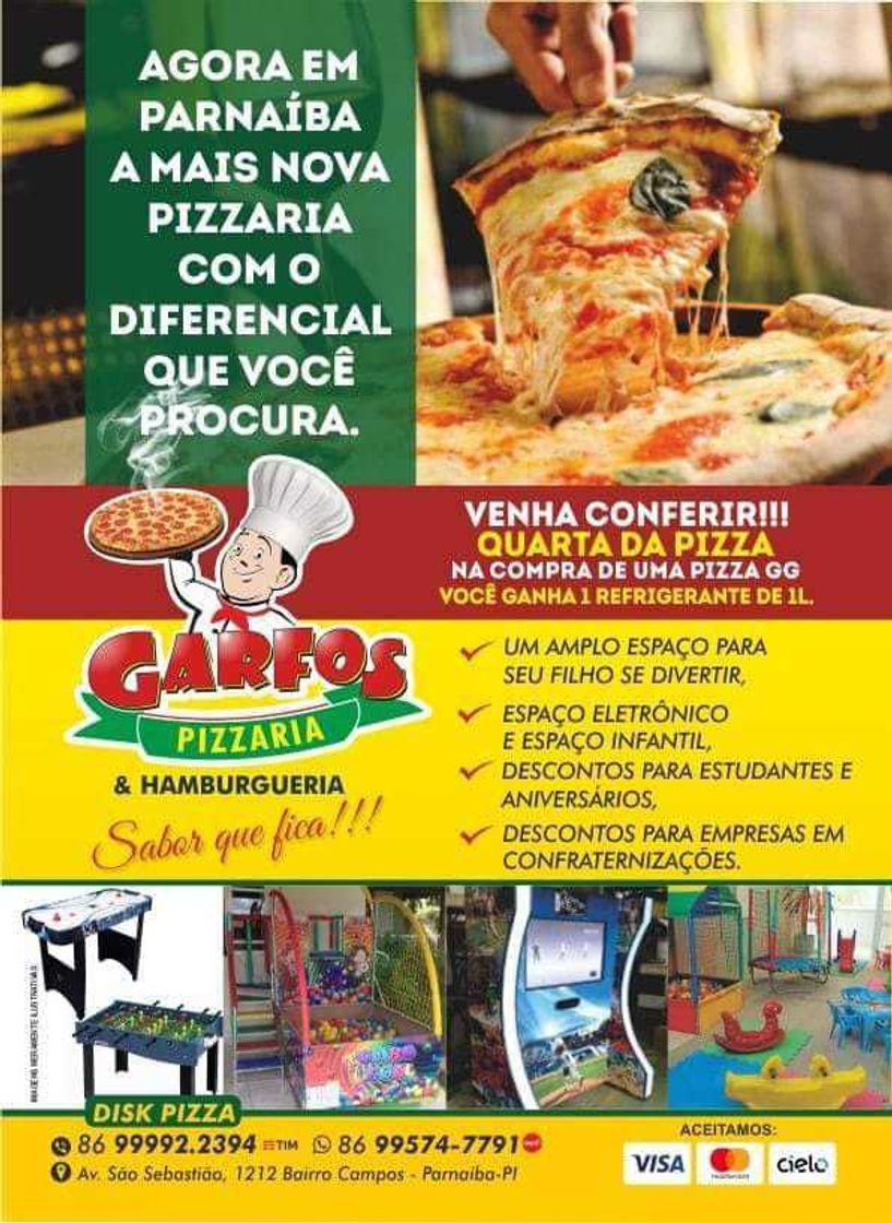 Restaurantes Garfos Pizzaria