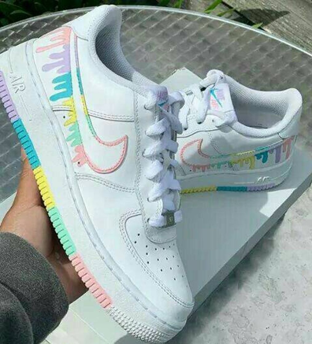 Fashion Tênis Nike tons pastel