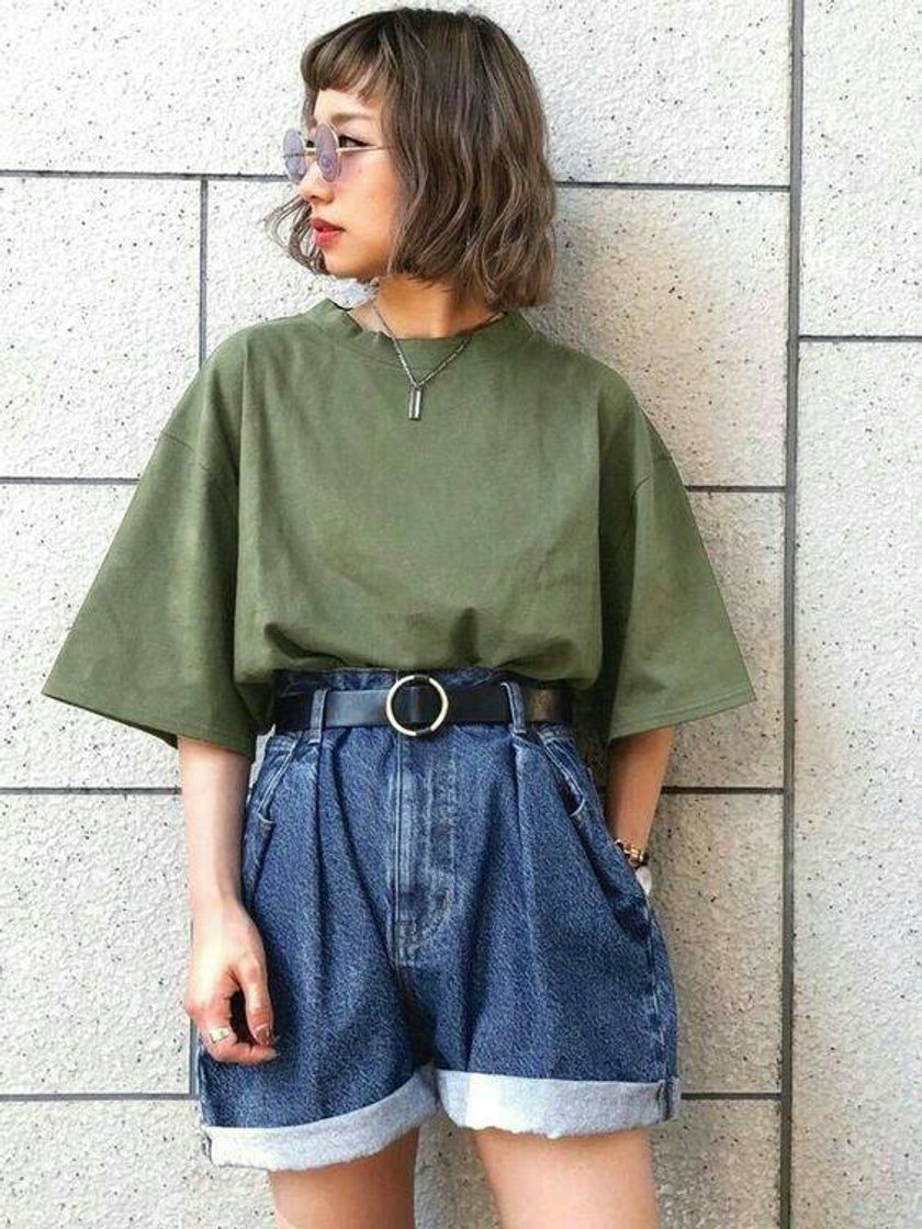 Fashion Tshirt com short 90s