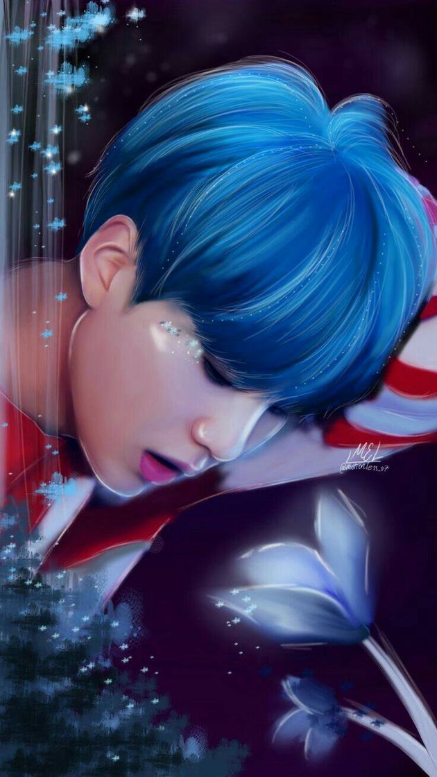 Moda FANART SUGA BTS