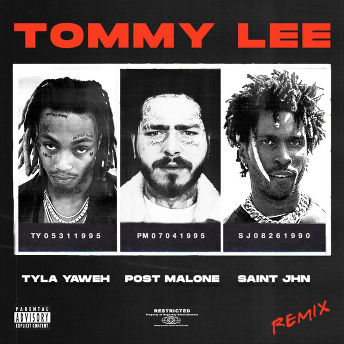 Canción Tommy Lee (feat. SAINt JHN & Post Malone) - Remix