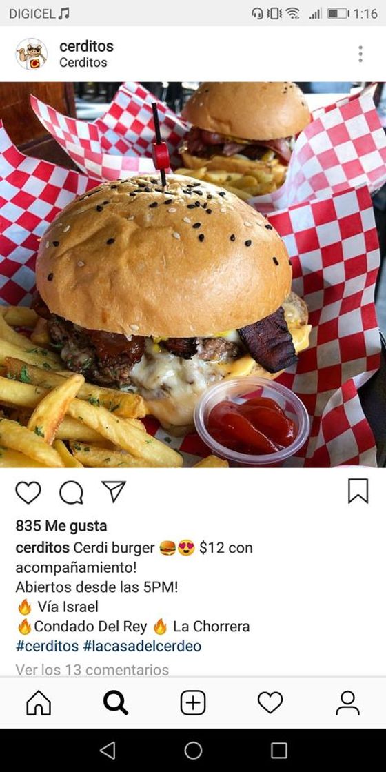 Restaurantes Cerditos | La Chorrera