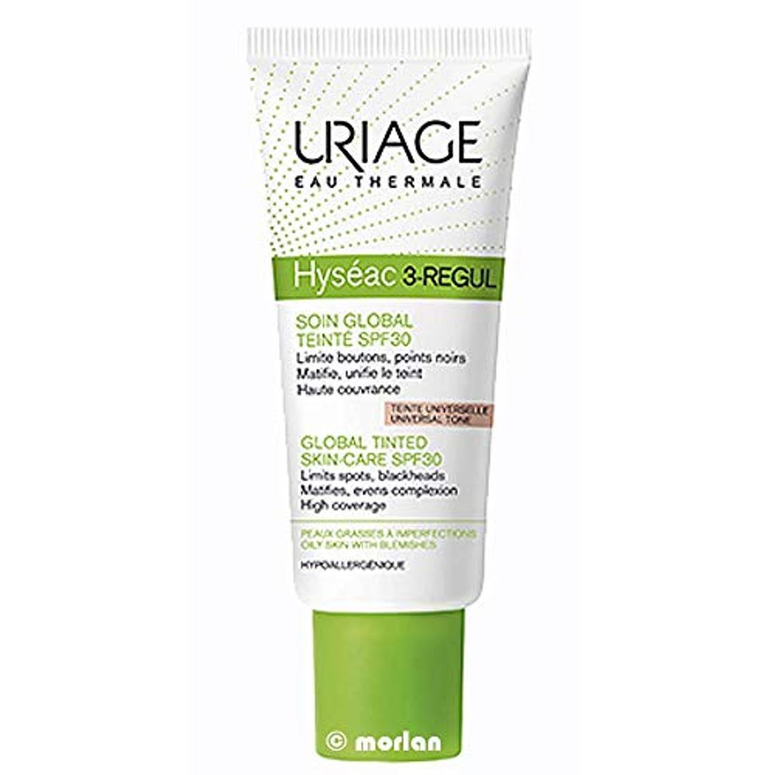 Lugar Uriage Filtro Solar Uriage Hyseac 3-Regul Color Spf50 40 mililitros