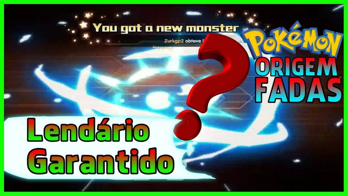 Videojuegos Meu Lendário Garantido Pokémom ORIGEM FADAS / POCKET ...