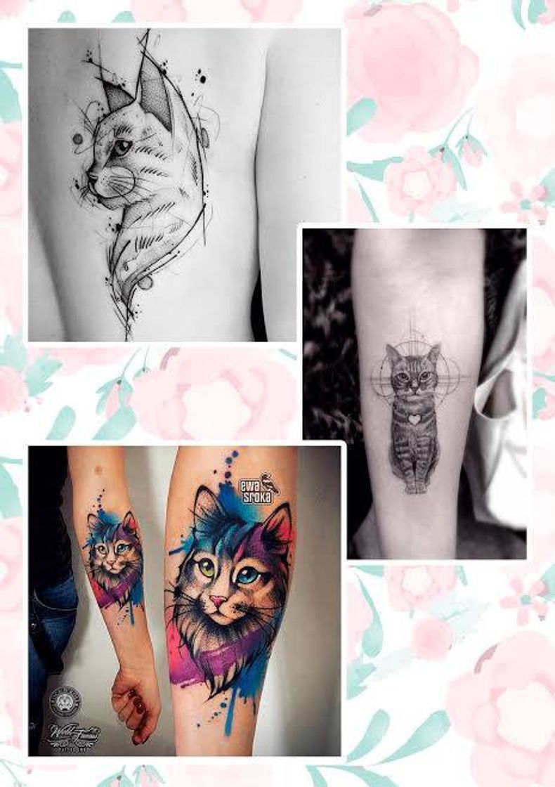 Fashion Inspiração de tatuagem🐈