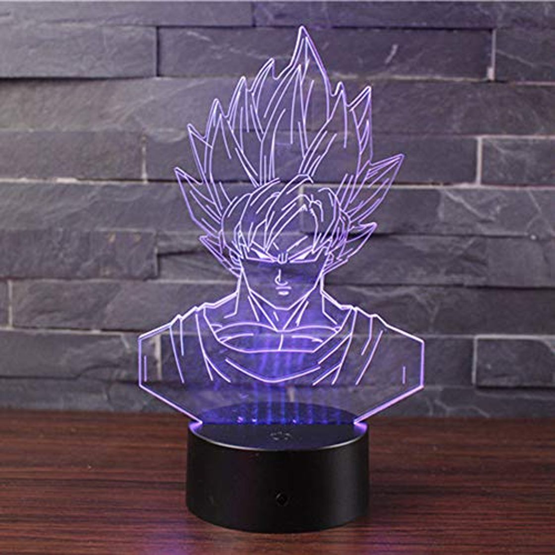 Social Leisu 3D Lámpara LED luz de la noche 7 colores LED Touch lámpara para el Hogar Decoración para Niños Mejor Regalo
