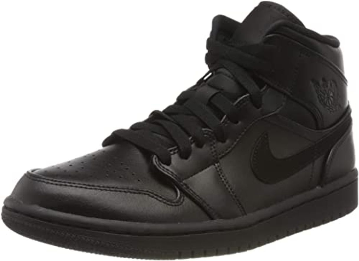 Social Nike Air Jordan 1 Mid Se, Zapatos de Baloncesto para Hombre, Negro