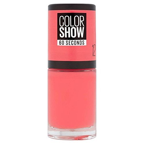 Social Maybelline Mayb VAO COLOR SHOW NU 12 SUNSET 7ml Coral Crema esmalte