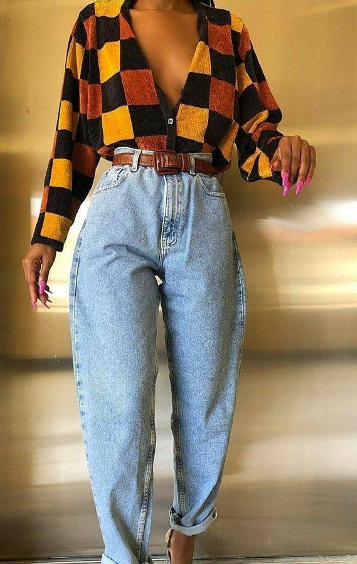 Fashion Looks com mom jeans . 