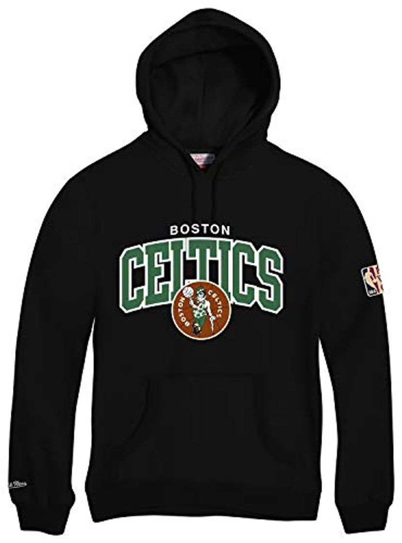 Fashion Mitchell & Ness Boston Celtics HWC Arch Logo - Sudadera con capucha