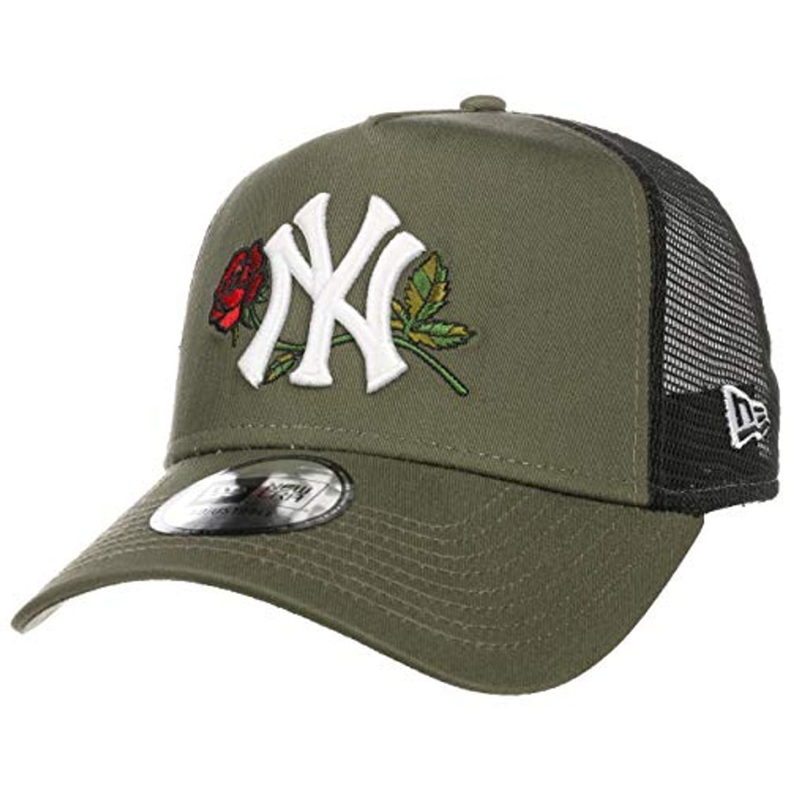 Product New Era Gorra Trucker MLB Twine York Yankees Verde Oliva